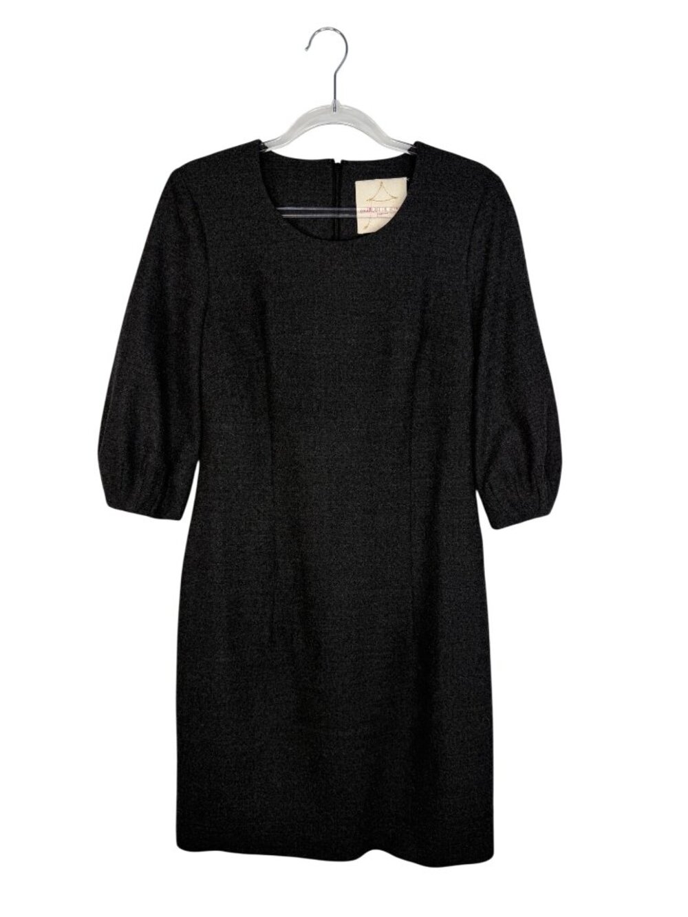 Charlotte Brody Sheath Dress in Charcoal Gray Size X-Small